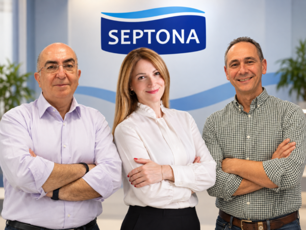 Ενίσχυση της διοικητικής ομάδας της SEPTONA με τρία νέα στελέχη
