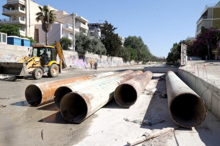 Έργα αντιπλημμυρικής προστασίας 5,5 εκατ. ευρώ στο ρέμα Ξερέα στο Κορωπί