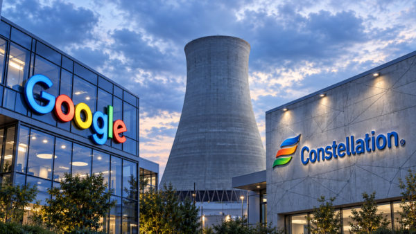 Συμφωνία Google και Constellation για τροφοδοσία data centers με πυρηνική ενέργεια