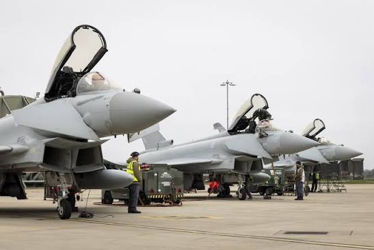 Αποστολή βρετανικών μαχητικών Typhoon στη Σαουδική Αραβία για την προστασία ενεργειακών υποδομών