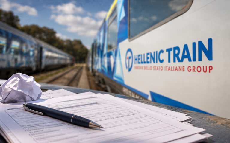 Αύξηση 34% στις καταγγελίες επιβατών της Hellenic Train το 2025