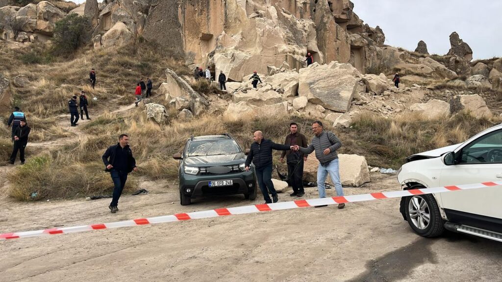 Κατολίσθηση στην Καππαδοκία: Δύο νεκροί από κατάρρευση βράχων στο Göreme