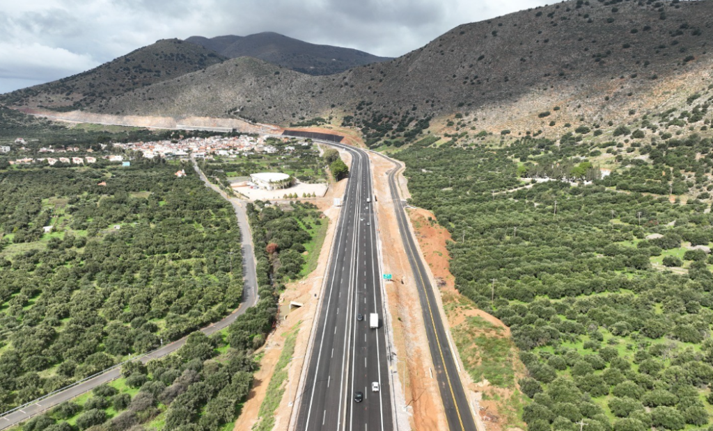 Παραδόθηκαν τα πρώτα 10 χιλιόμετρα του νέου ΒΟΑΚ στο τμήμα Νεάπολη – Άγιος Νικόλαος